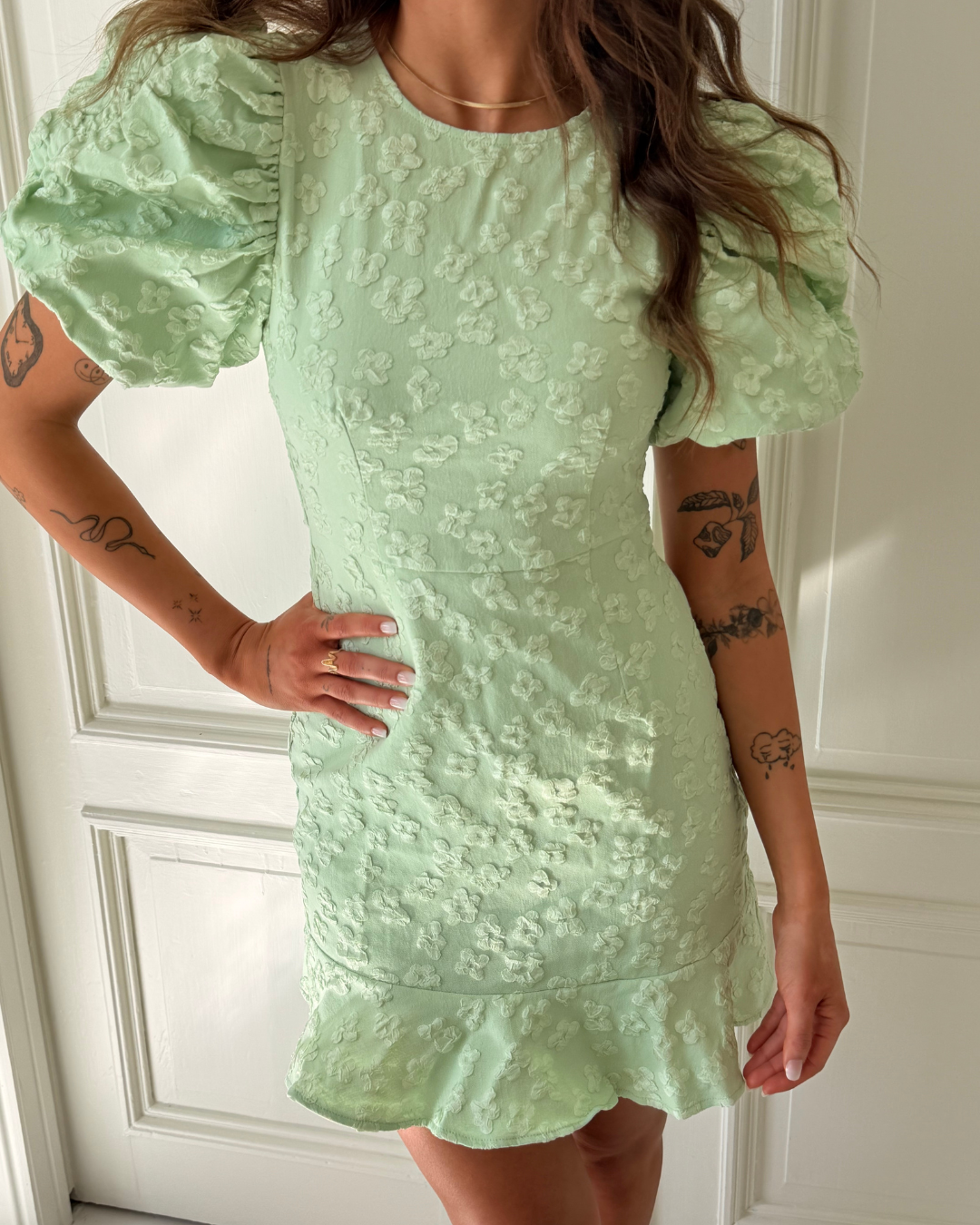 VMFIA Short Dress - Pastel Green
